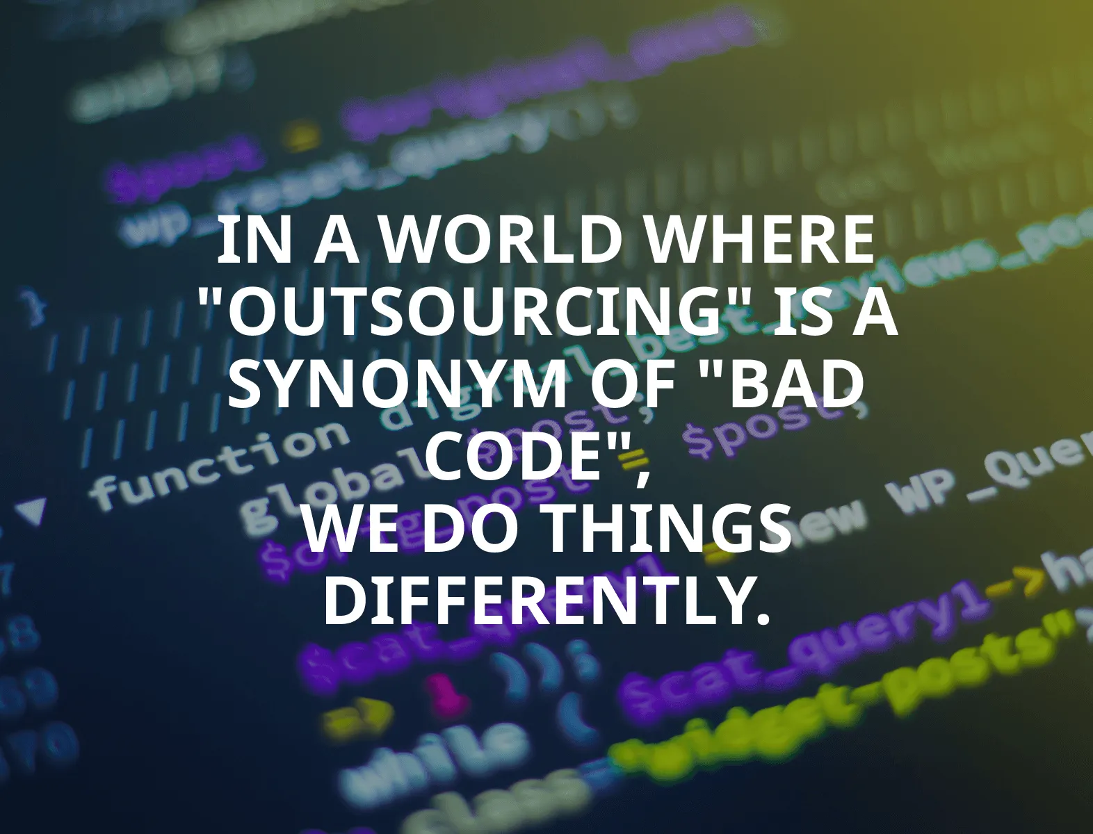 Optix outsourcing